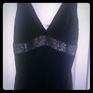 Black V neck Cami by Express